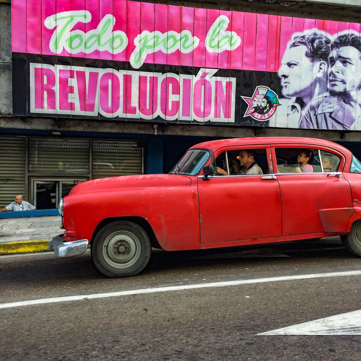 Malecon (20 x 20") (Print 2 of 7)