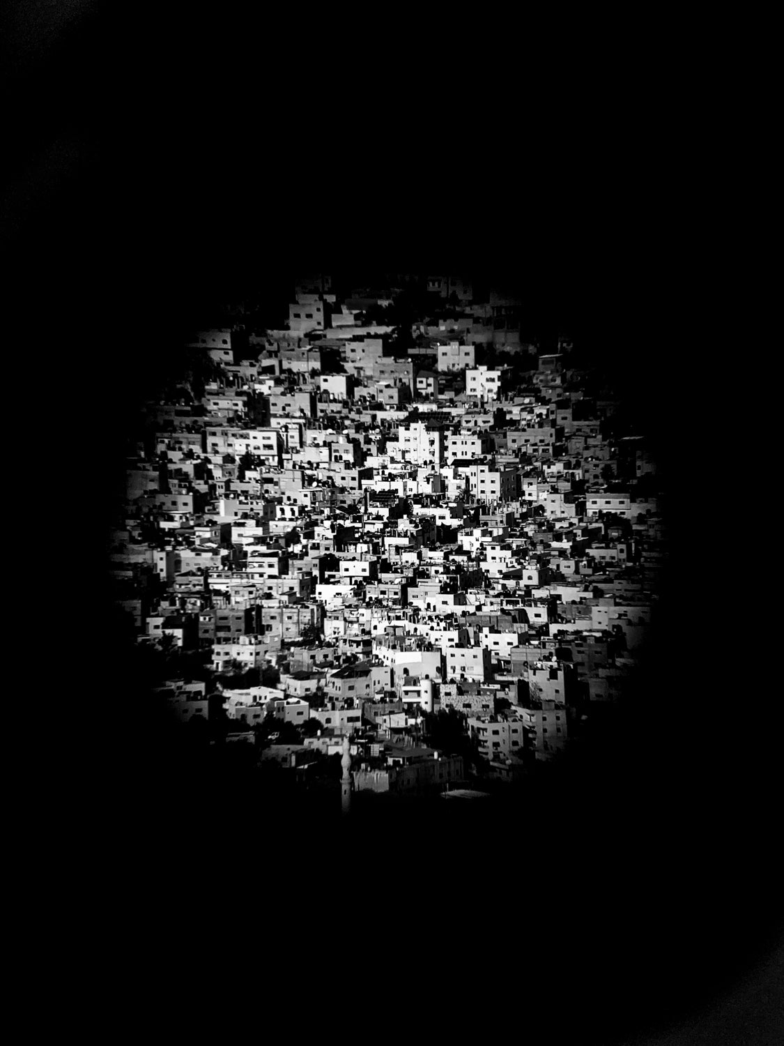 Palestinian Village (40 x 60") (Unique)