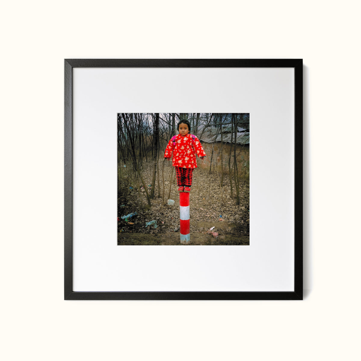 Parada de autobús escolar (6 x 6") (Edición de 25)