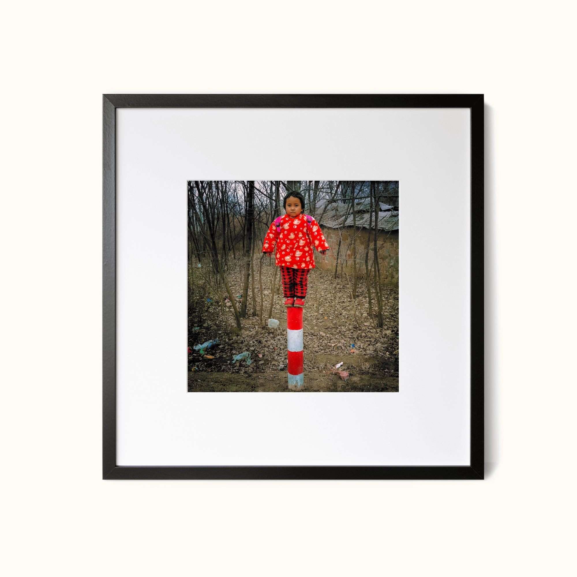 School Bus Stop (6 x 6") (Edition of 25)