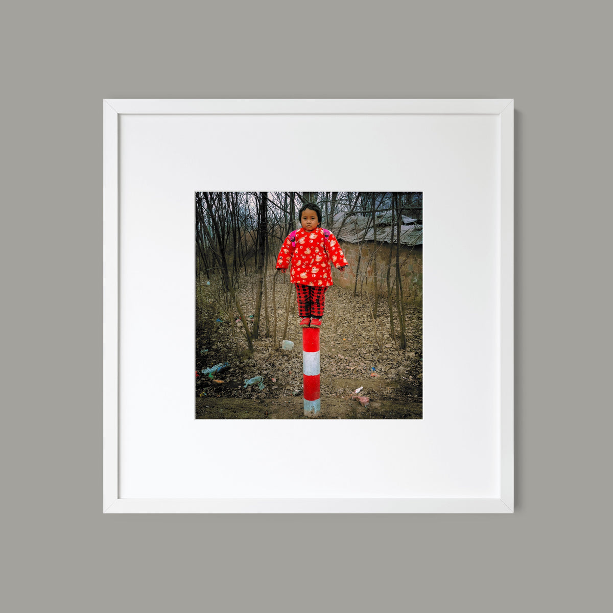 Parada de autobús escolar (6 x 6") (Edición de 25)