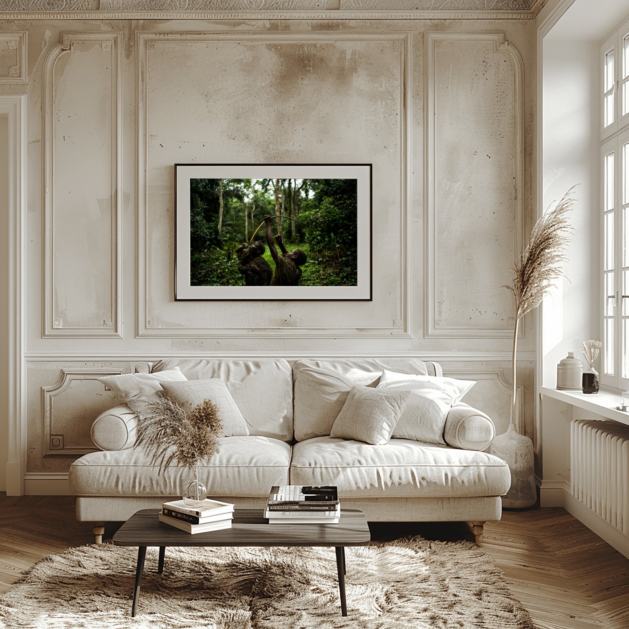 Hunting Monkeys (16 x 24") (Print 2 of 7)