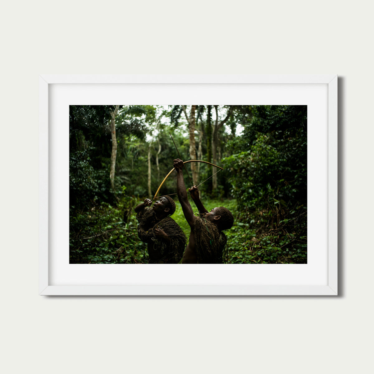 Hunting Monkeys (18 x 24") (Poster)