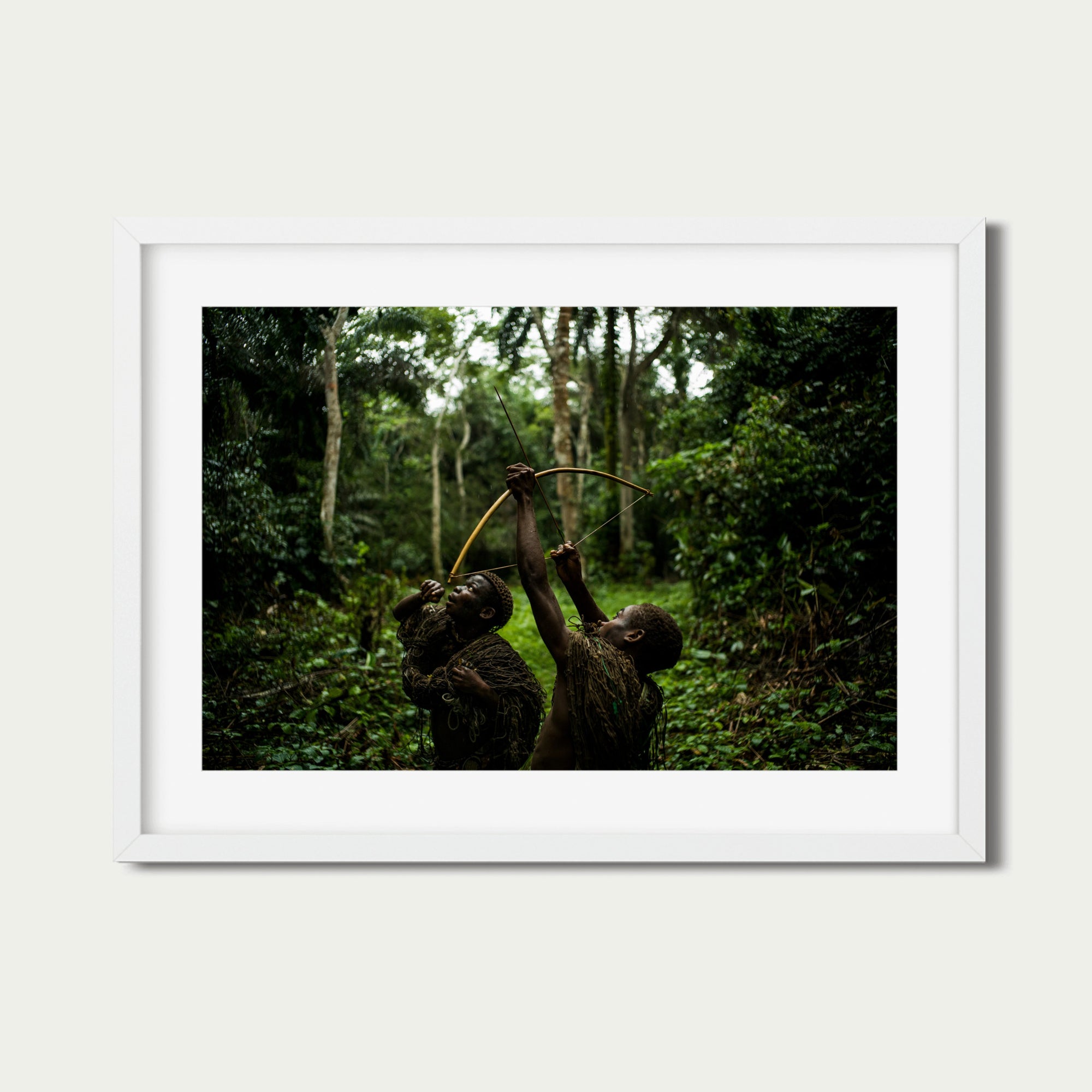 Hunting Monkeys (16 x 24") (Print 2 of 7)