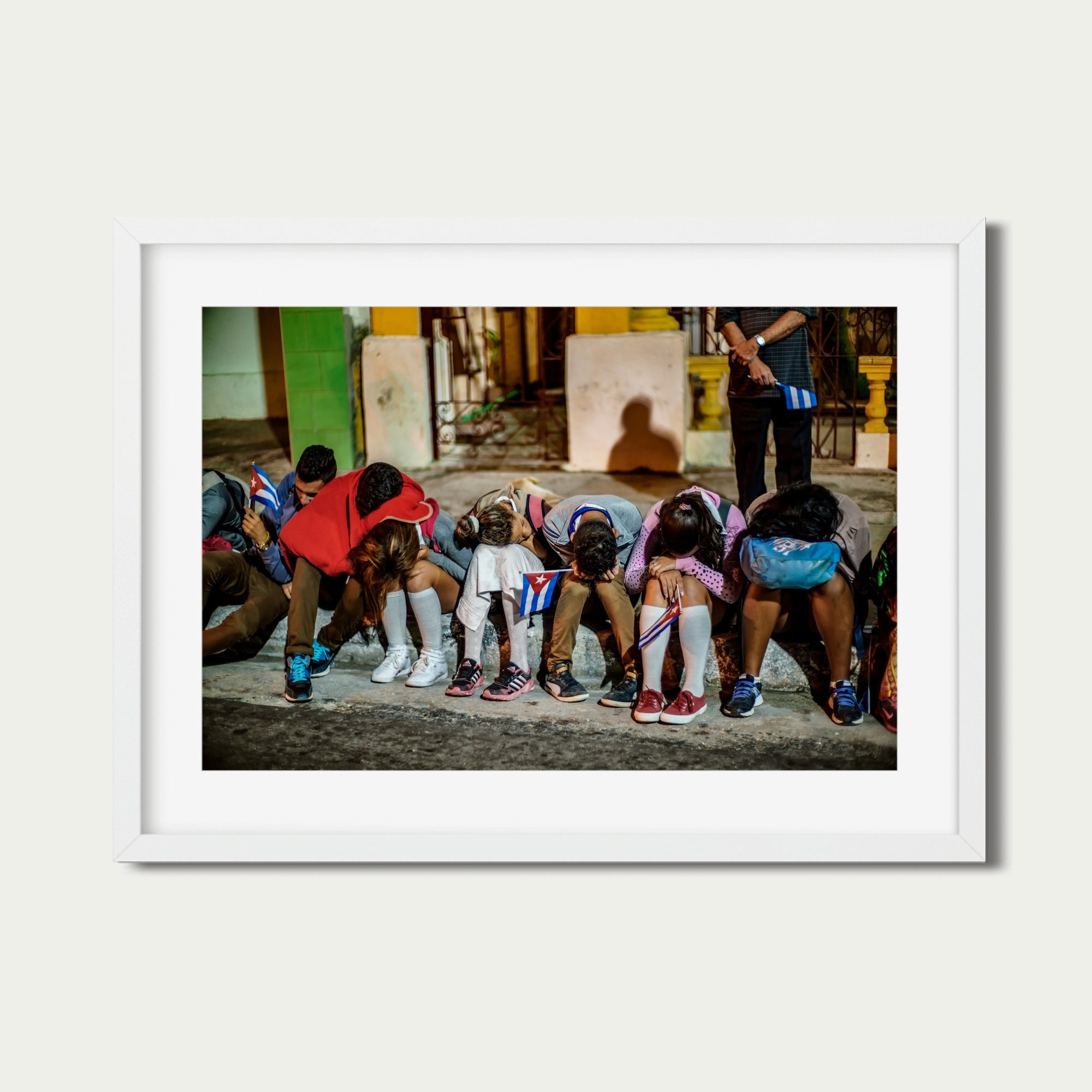 Waiting for Fidel (30 x 45") (Print 2 of 7)