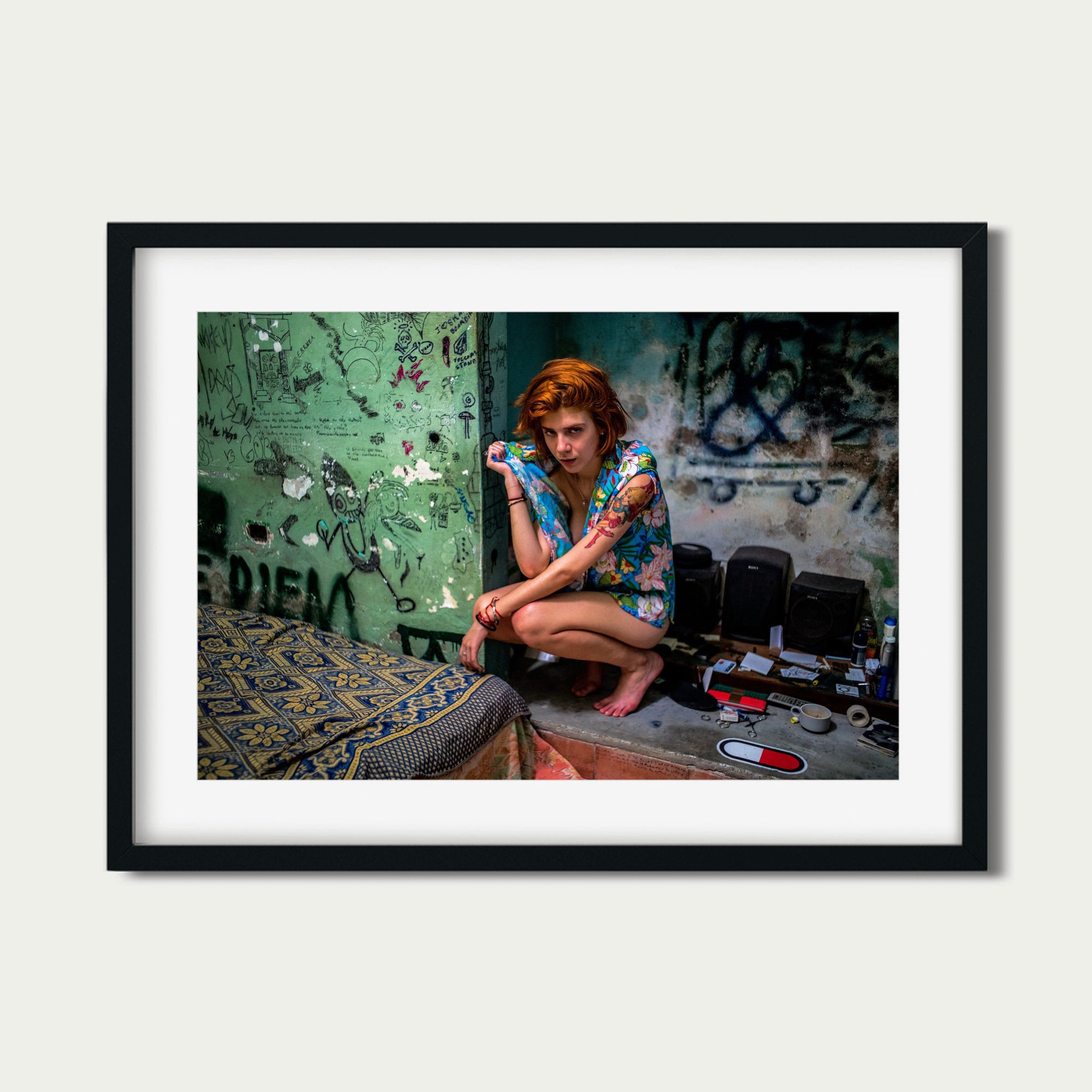 Rene's Bedroom (12 x 18") (Print 2 of 7)