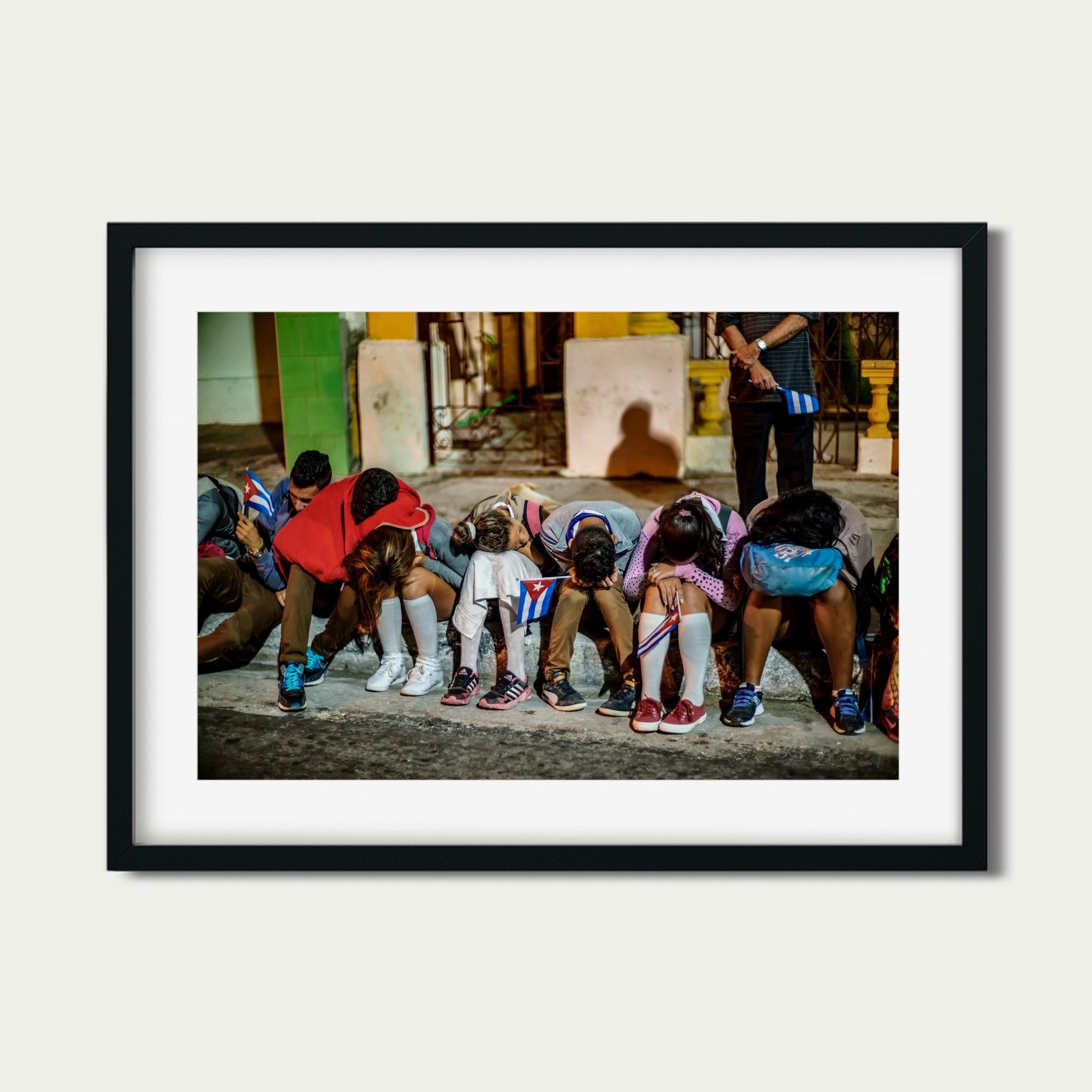 Waiting for Fidel (30 x 45") (Print 2 of 7)