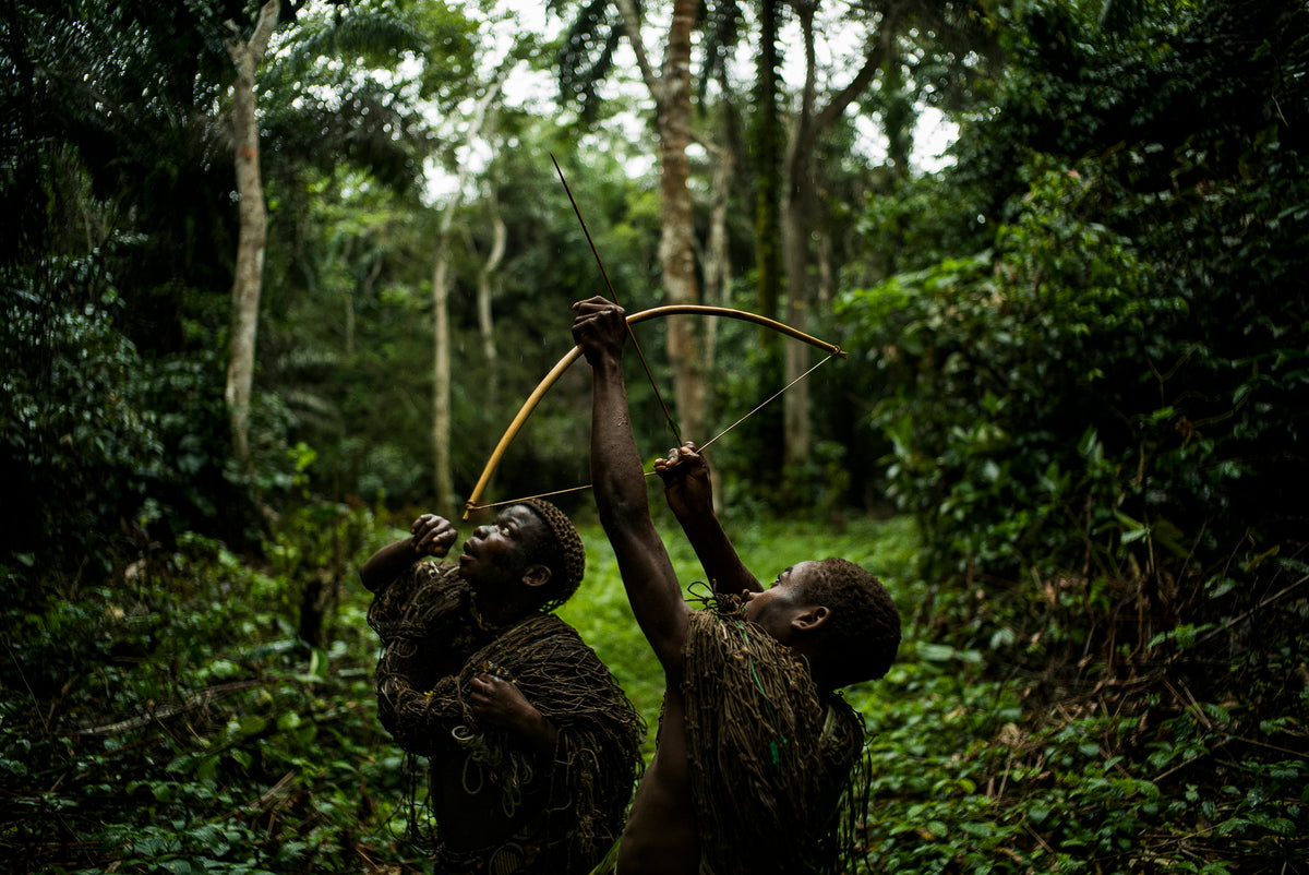 Hunting Monkeys (16 x 24") (Print 2 of 7)