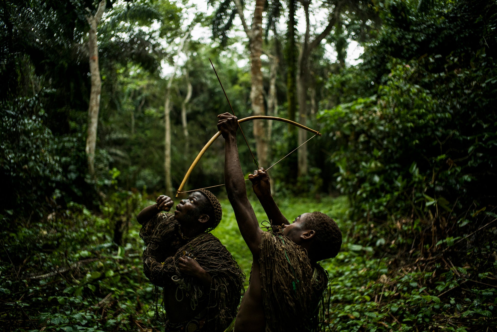 Hunting Monkeys (16 x 24") (Print 2 of 7)