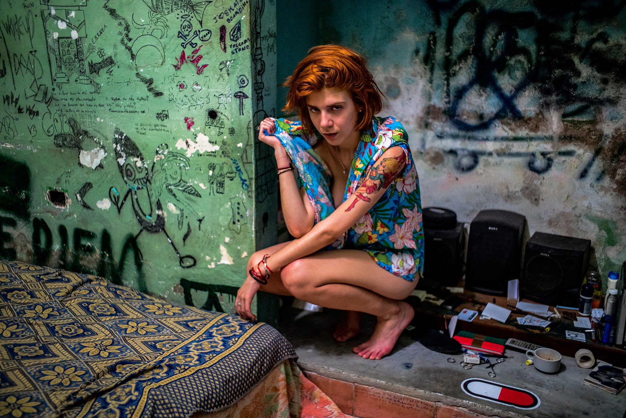 Rene's Bedroom (12 x 18") (Print 2 of 7)