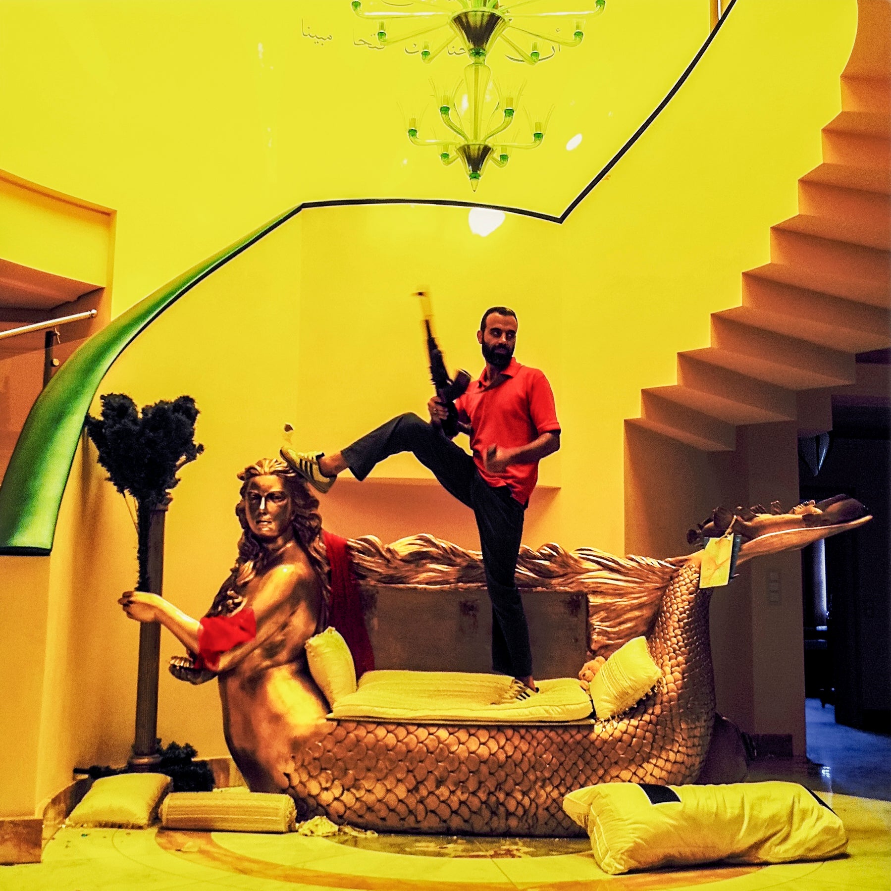 Libyan Mermaid (6 x 6") (Print 2 of 7)