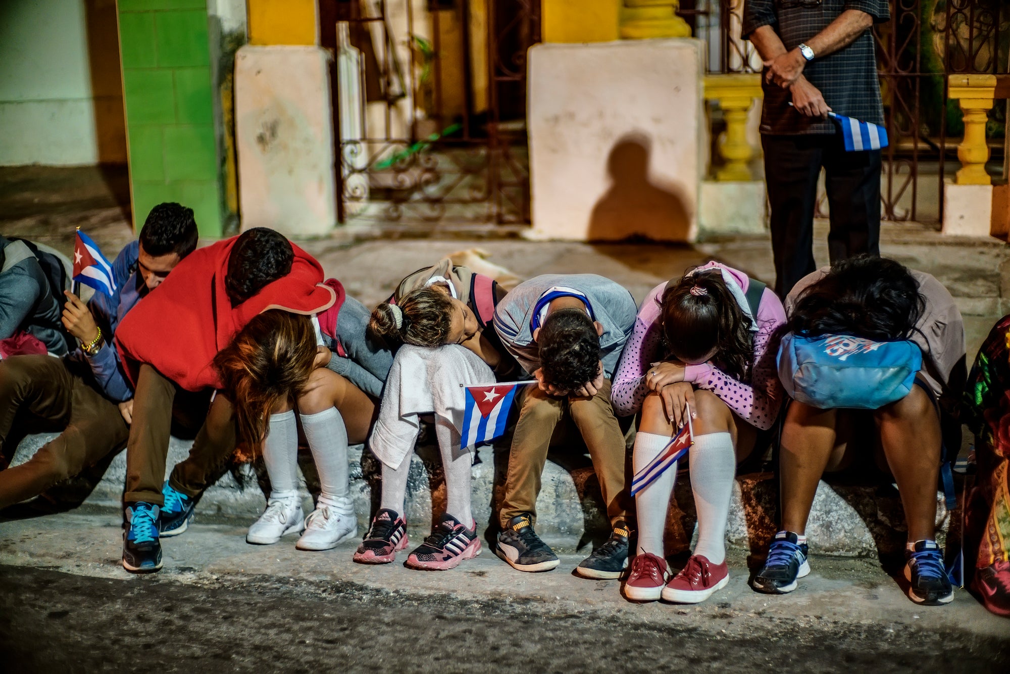 Waiting for Fidel (30 x 45") (Print 2 of 7)